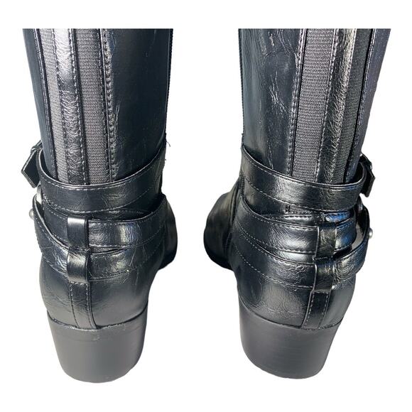 Unisa Women's Tereza Black and Brown Western Boots 10 - Picture 7 of 10